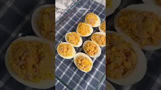 Una deliciosa receta para descubrir ¡Huevos Rellenos al Horno con Atún [upl. by Amsirahc]