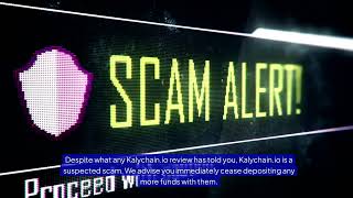 Is Kalychainio Scam or Legit Unable to Withdraw [upl. by Htevi]