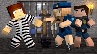 Minecraft  Authentic Foi Preso    Polícia e Ladrão [upl. by Sirovaj]