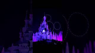 Disneyland mesmerizing drone show shorts paris voyagevlogstamil [upl. by Sigvard]