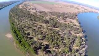 Over The Fitztroy River in Rockhampton Australia [upl. by Annaohj973]