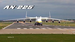 Antonov An225 Mriya landing in England 4K video Антонов Ан225 Мрия посадка в Англии [upl. by Adnwahsal954]