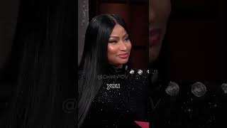 Nicki Minaj wants to WHAT with Stephen Colbert😳💋celebrity edit talkshow nickiminaj celebrity [upl. by Nylehtak552]