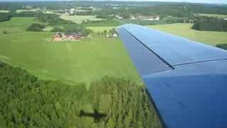 Dakota DC3  Landing at Torp Airport Sandefjord [upl. by Petey632]