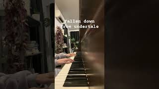 Fallen down piano piano fox classicalmusic music antizoo undertale fallendown fyp fyppage [upl. by Refinaj]