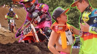 Greatest Amateur Motocross Battle Haiden Deegan vs Daxton Bennick 2019 Loretta Lynns 85cc [upl. by Karol]