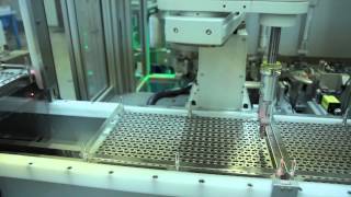 Intelligent Actuator Scara Palletizing Robot With Vision Inspection [upl. by Nitsraek]