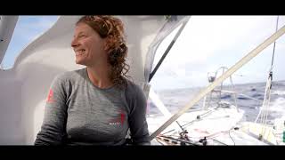 Objectif Vendée Globe  4 années de course au large en 4 minutes avec Isabelle Joschke [upl. by Llemmart]