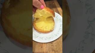 Vanilla Custard Donut shorts viralvideo shortvideo food shortsfeed foryou fyp youtubeshorts [upl. by Etiam]