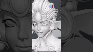 Sculpting in Nomad Sculpt stylized character nomadsculpt zbrush скульптинг shorts shortsfeed [upl. by Acinaj]