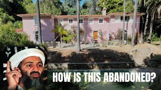 ABANDONED 28000000 Los Angeles Mansion Owned By BIN LADEN Family [upl. by Ahsenat]