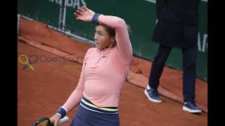 Roland Garros 2024  Andreeva def Stearns [upl. by Ymmat]