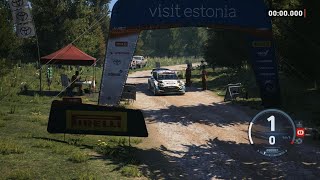 EA wrc ford fiesta wrc Estonie [upl. by Amethist789]