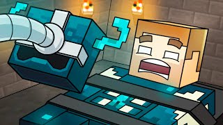 The ORIGIN of Minecrafts WARDEN Cartoon Animation [upl. by Itsyrk]