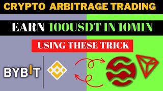 Crypto Arbitrage Was Too Hard Until I Discovered This Strategy  100 In 10Min [upl. by Nylrad]