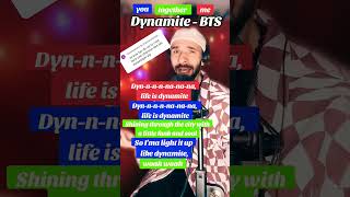 Dynamite  BTS karaoke duo avec Gabriele [upl. by Nalek]