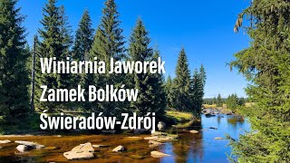 Winiarnia Jaworek Zamek Bolków Świeradów Zdrój [upl. by Eelyac384]