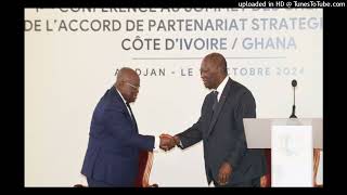 Monnaie Eco pour faciliter le lancement de la monnaie les présidents Addo et Ouattara pressent [upl. by Berenice]