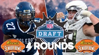 4 Round 2024 NFL Mock Draft  POST SENIOR BOWL [upl. by Okuy]