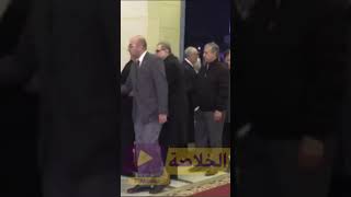 محمد ثروت و هانى ضاحى و جمال العدل يحتفون بالخطيب فى عزاء العامرى فاروق [upl. by Torrin920]