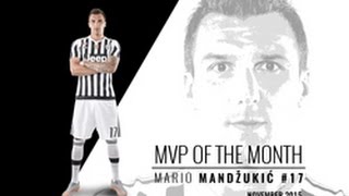 È Mandzukic lMVP di Novembre  Mandzukic voted MVP for November [upl. by Miranda754]