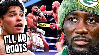 quotIll Knockout Jaron Ennisquot Ryan Garcia and Terence Crawford Reaction [upl. by Clorinda460]