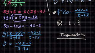 كالكولاس ١  The Inverse Functions  محمد الجنايني [upl. by Jovitah]