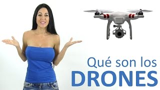 DRONES Funcionamiento tipos y usos en Español [upl. by Schwartz526]