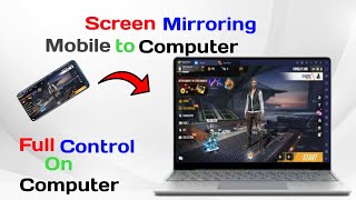 Screen mirroring phone to PC ll By Technical Work ll Hindi ll [upl. by Aisereht]