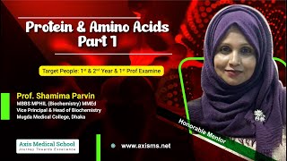 Biochemistry  Biomolecules  Proteins amp Amino Acids  Part 1 [upl. by Sukramed]