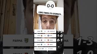 Pronostico la 1° GIORNATA di SERIE A 24  25 Parte 1 shorts seriea calcio football trend [upl. by Halden]