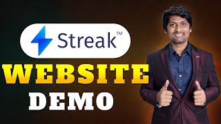 streak website Demo [upl. by Lubbi636]