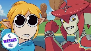 Breath Of The Wild Link and Sidon [upl. by Jarvis342]