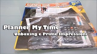 Agenda My time  Unboxing e prime impressioni [upl. by Barthold]