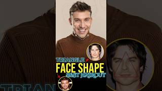 Triangle Face Shape Mens Best Haircut 2024 [upl. by Lotsyrk]