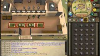 runescape how to make cannonballs guide [upl. by Brightman]