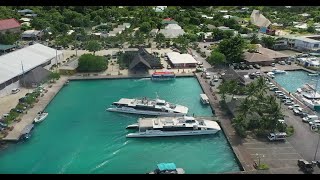 Consignes de sécurité Bora Bora Navettes au départ du quai de Vaitape  FR [upl. by Domela4]