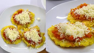 DELICIOSA RECETA de PATACONES muy FÁCIL de HACER  PATACONES AHOGADOS CASEROS [upl. by Karlyn]