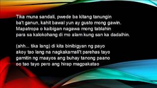 Masarap ang bawal lyrics G clown [upl. by Ulane]