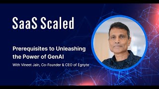 Prerequisites to Unleashing the Power of GenAI with Vineet Jain [upl. by Aynotak]