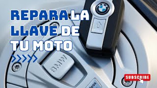 Aprende a ARREGLAR LA LLAVE de TU MOTO BMW 🔧🔑 [upl. by Uttica]