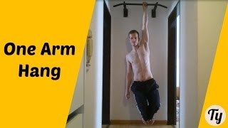 OneArm Hang Assessment 100kg220lbs Bodyweight [upl. by Inman]