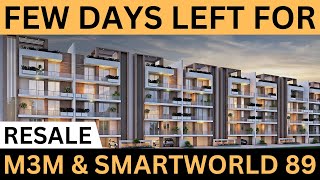 Resale Units Available in M3M Soulitude and Smartworld Gems Sector 89 Gurgaon [upl. by Ingalls]