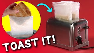 Making toasted sandwiches is easy with ToastIt Toaster Bags 2Pack [upl. by Azile]