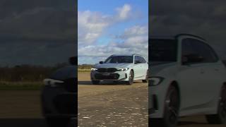 Tuned BMW M340i vs M340d vs 330e dragrace bmw m340i m340d 330e credit Carwow youtubeshorts [upl. by Mirisola583]