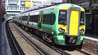 Train announcements at Norbury 2692021 [upl. by Rand]