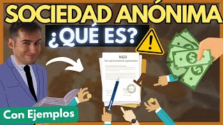 📜 SOCIEDAD ANÓNIMA ¿Qué es 【Descúbrelo con EJEMPLOS】 [upl. by Lusa]