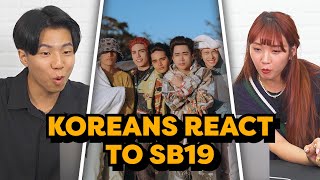 Koreans React to PPop Kings SB19  What Gento [upl. by Aneloj863]