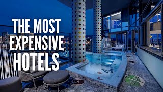 The 25 Most Expensive Hotels in the World Right Now [upl. by Chris]