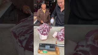 Pork cut  The best piece of meat  Slicing Pork  fresh pork pig Nov 12 [upl. by Yednarb741]